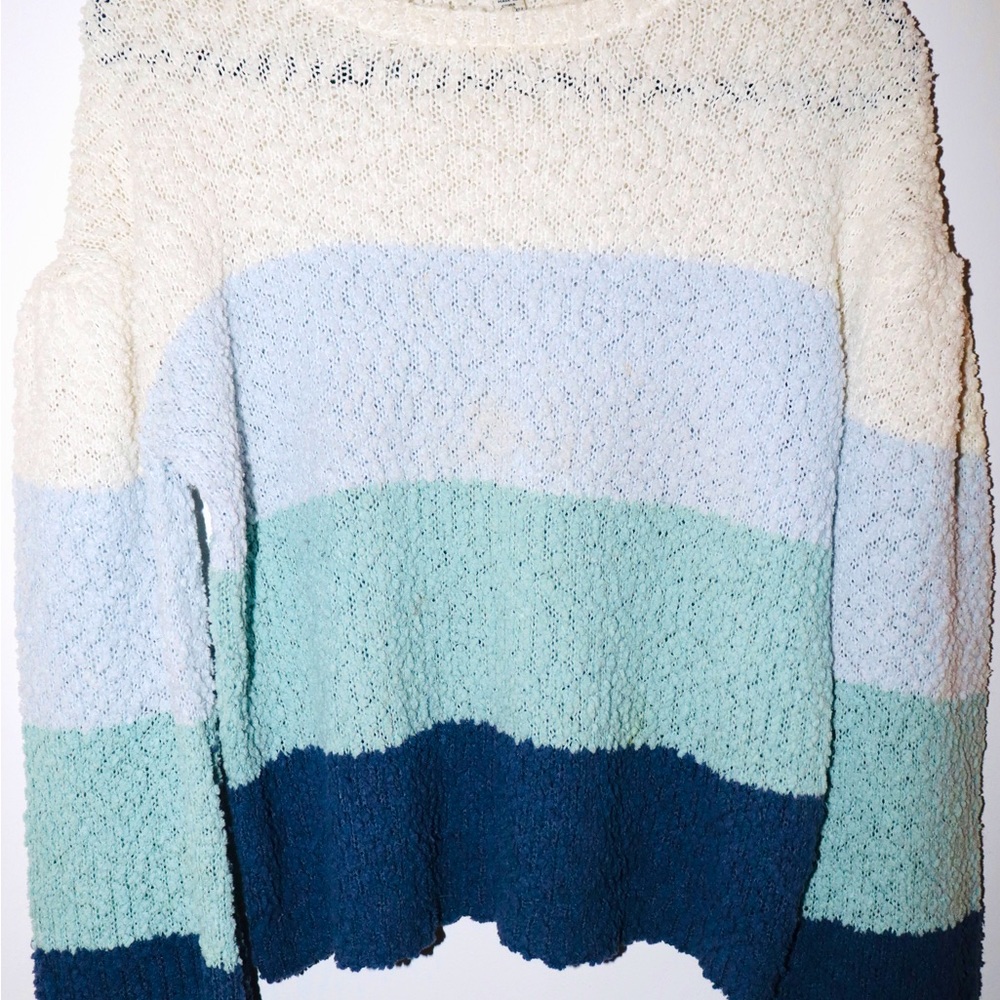 Striped Shrug Sweater